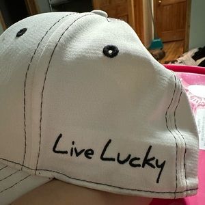 Black clover, live lucky hat, white